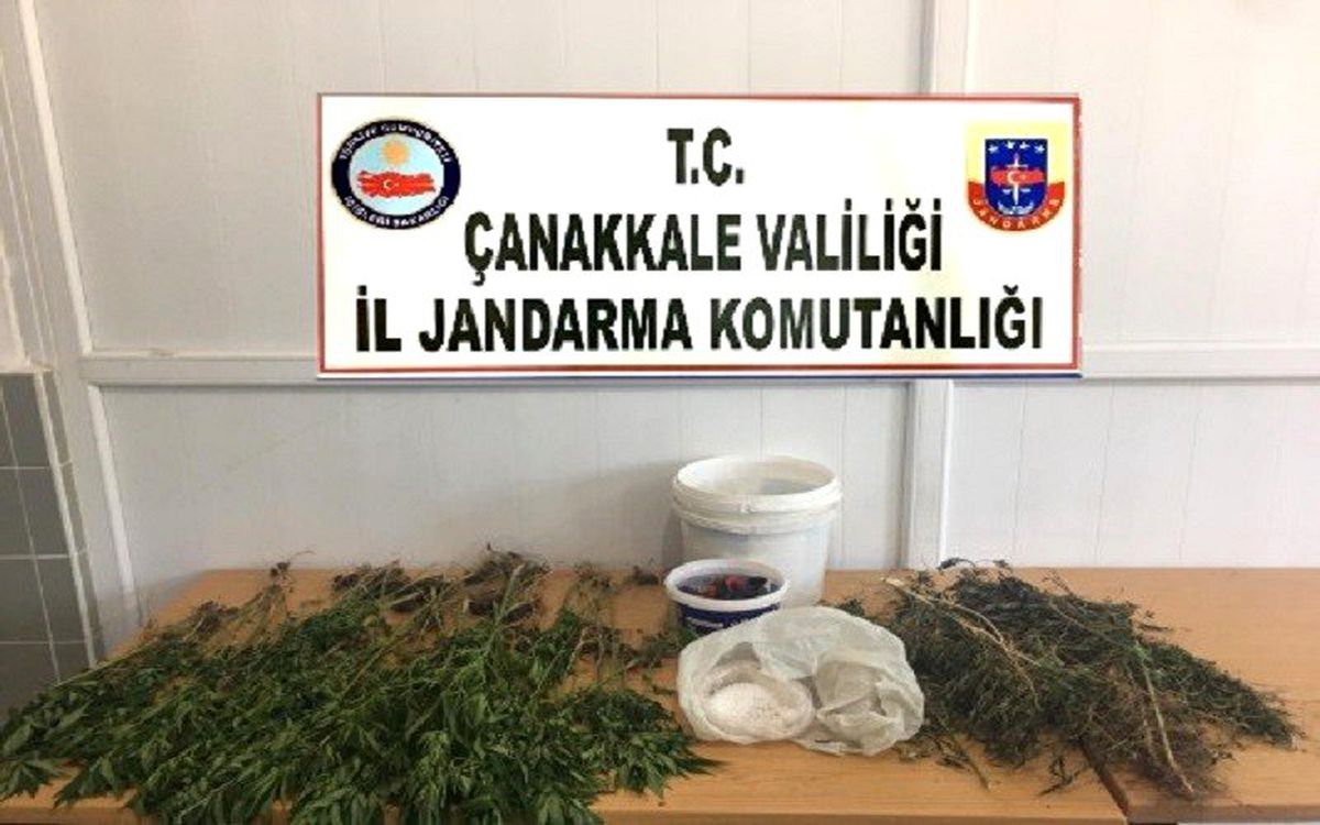 Çanakkale\'de uyuşturucu operasyonu
