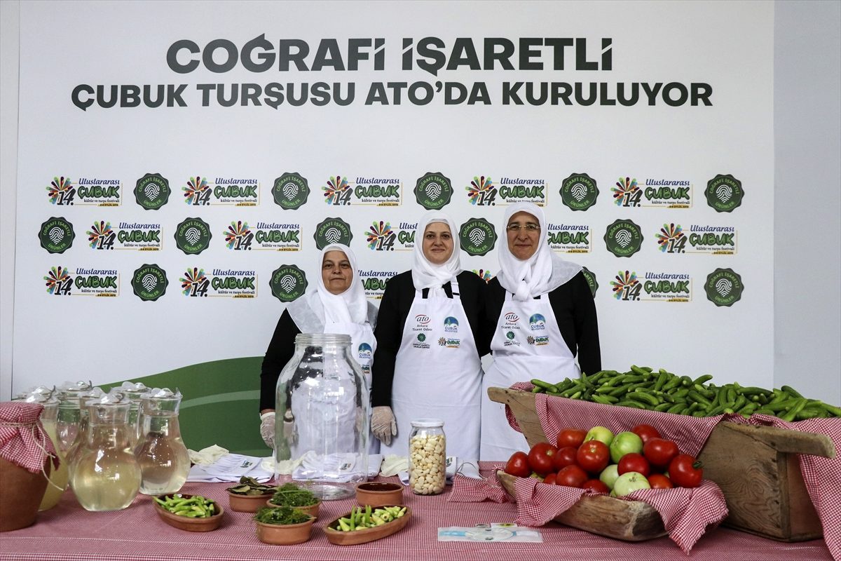 Coğrafi işaretli Çubuk turşusu ATO\'da kuruldu