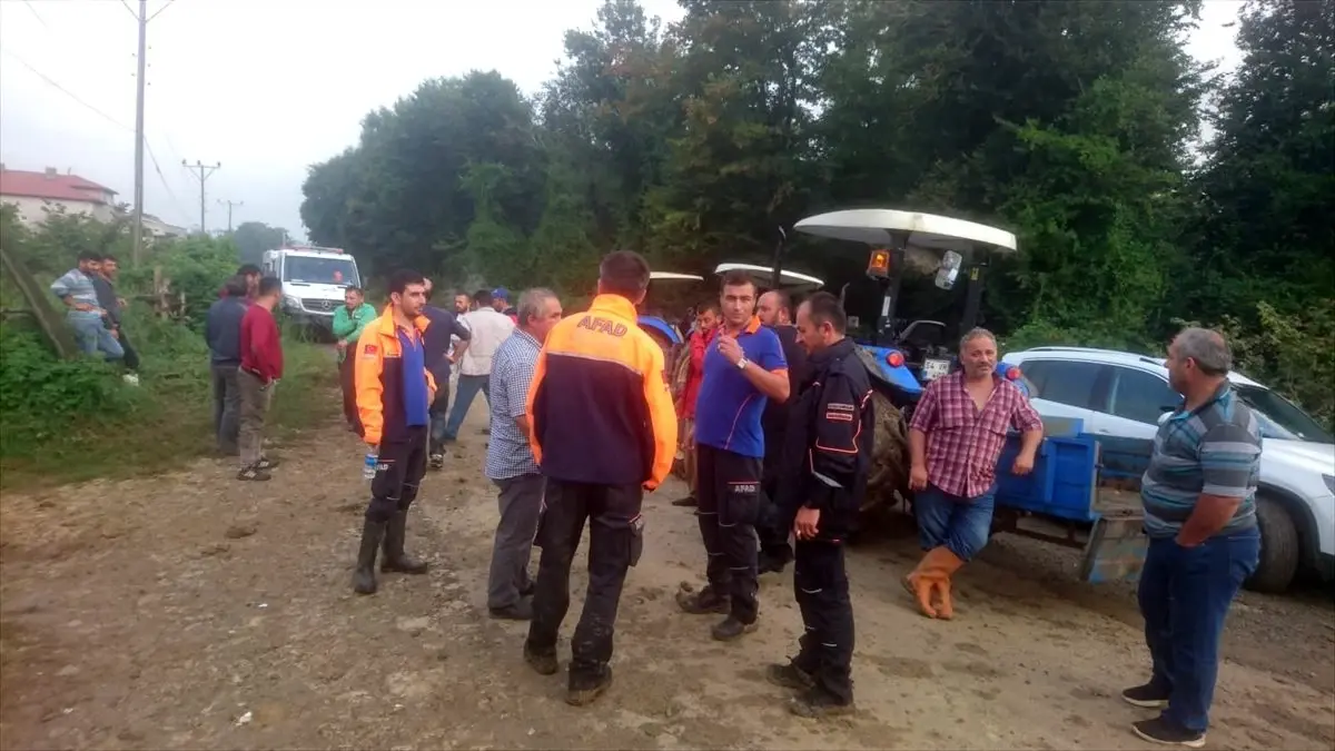 Fındık toplarken kaybolan yaşlı kadın bulundu