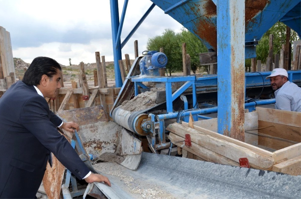 Gülşehir\'de kilitli parke taş ocağı faaliyete geçti