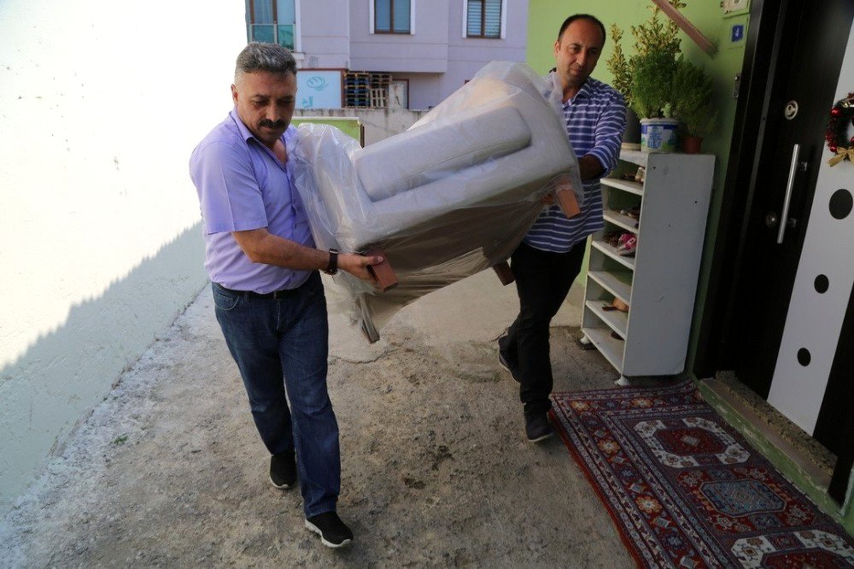 İlkadım\'da ihtiyaç sahiplerinin yüzü gülüyor