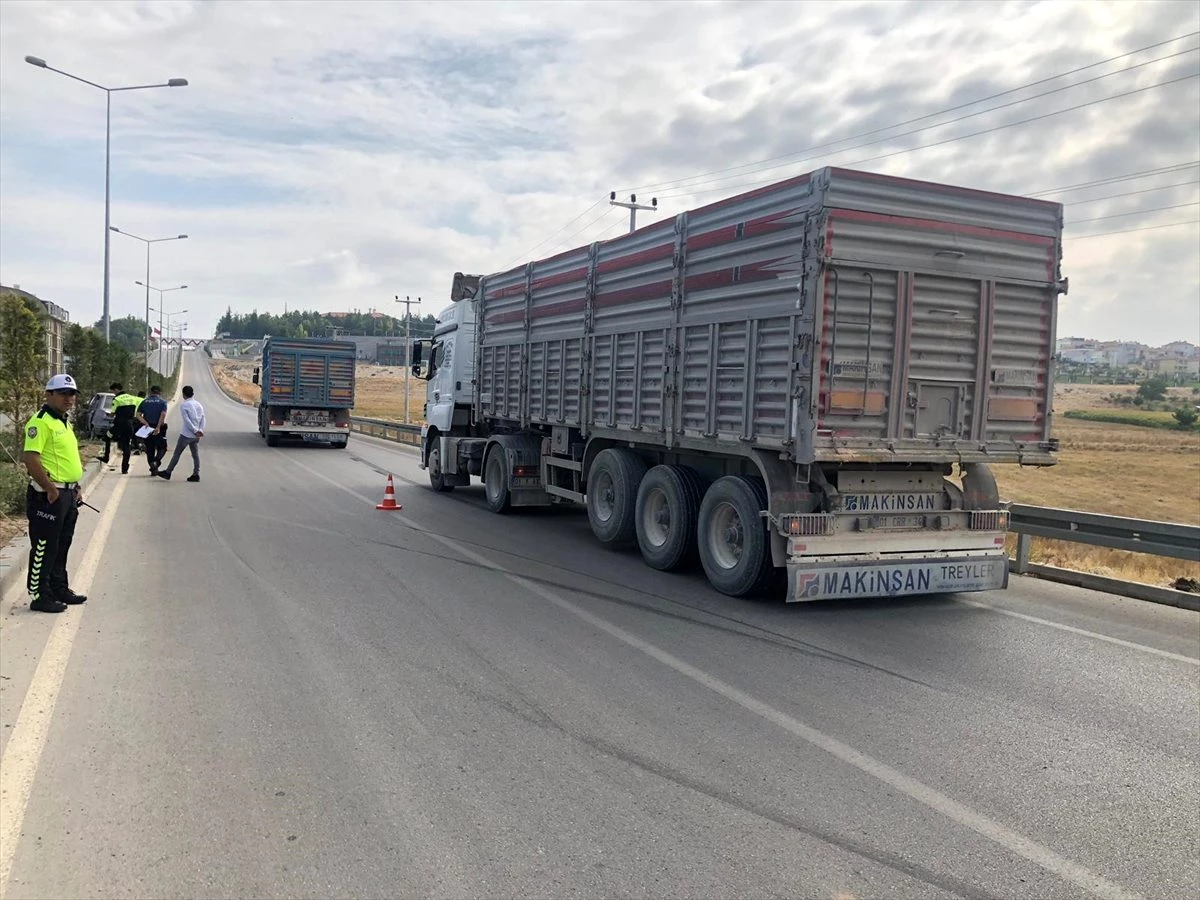 Karaman\'da trafik kazası: 1 yaralı