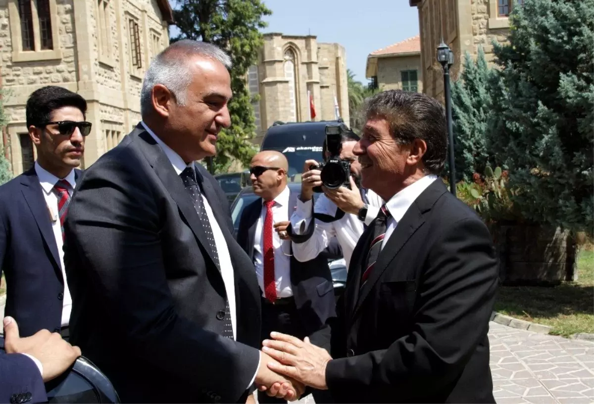 Kültür ve Turizm Bâkanı Ersoy, KKTC Turizm ve Çevre Bakanı Üstel ile görüştü