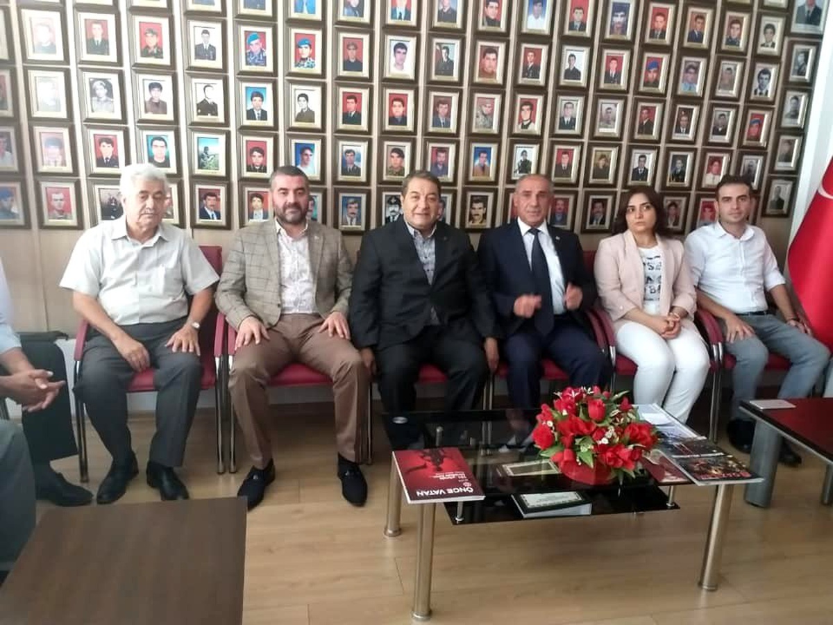 MHP heyetinden şehit ve gazi derneğine ziyaret