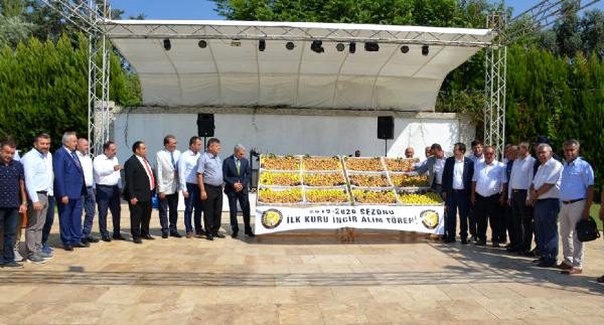 Nazilli\'de sezonun ilk kuru inciri kilosu 250 TL\'den satıldı