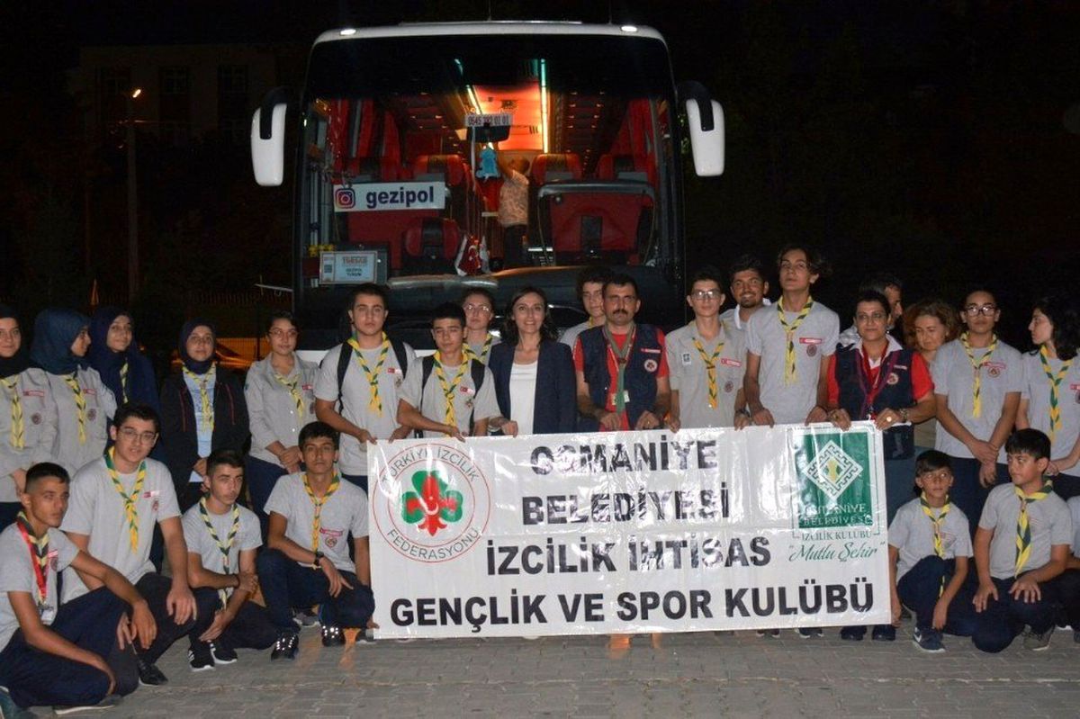 Osmaniyeli izciler Malazgirt\'e uğurlandı