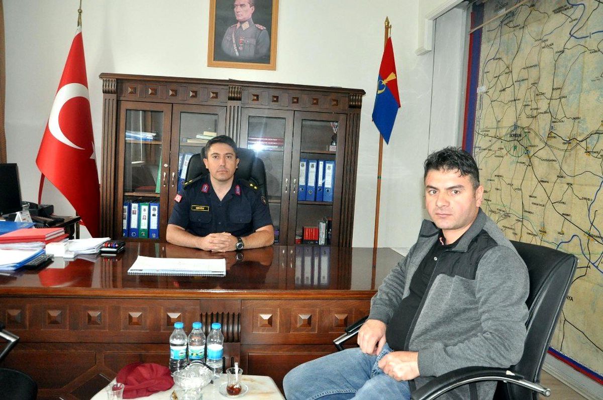 Üsteğmen Serdar Okcu görevine başladı