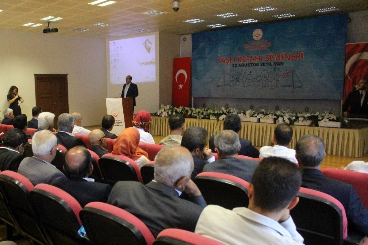 Van\'da "Yaşlı Refahı" semineri