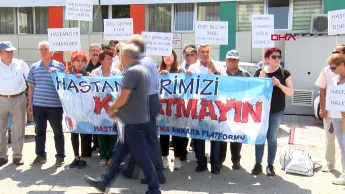 Ankara\'da hastanenin taşınmasına tepki
