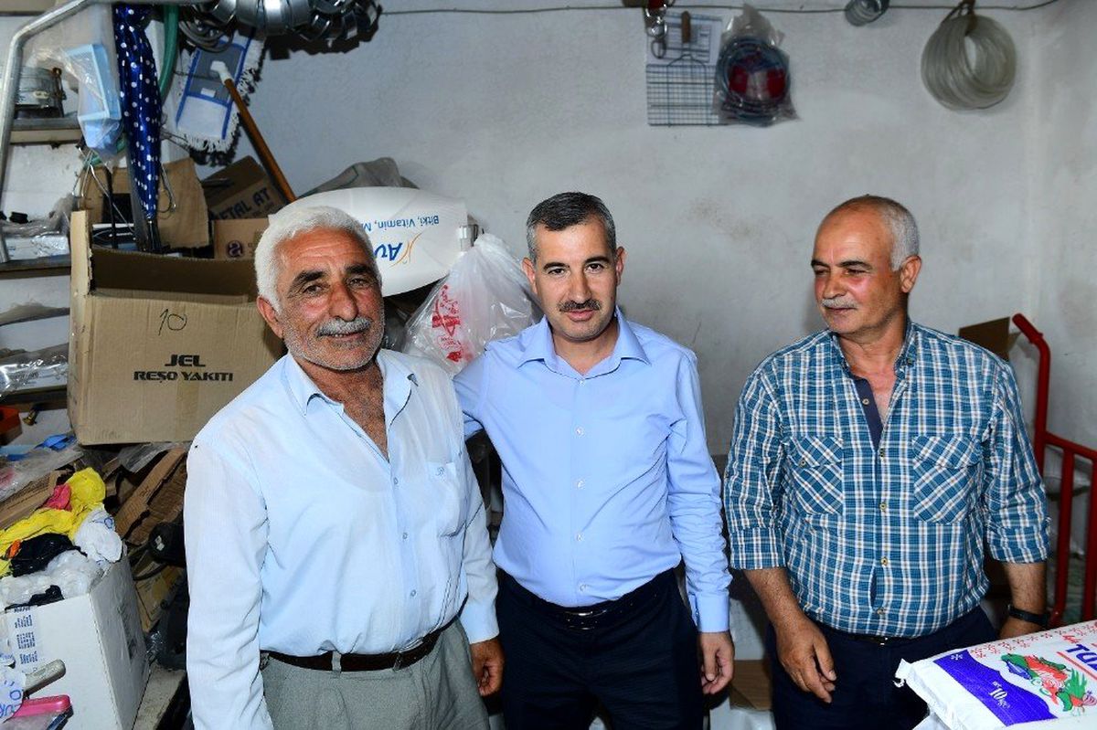 Başkan Çınar, Dilek Mahallesindeki çalışmaları inceledi