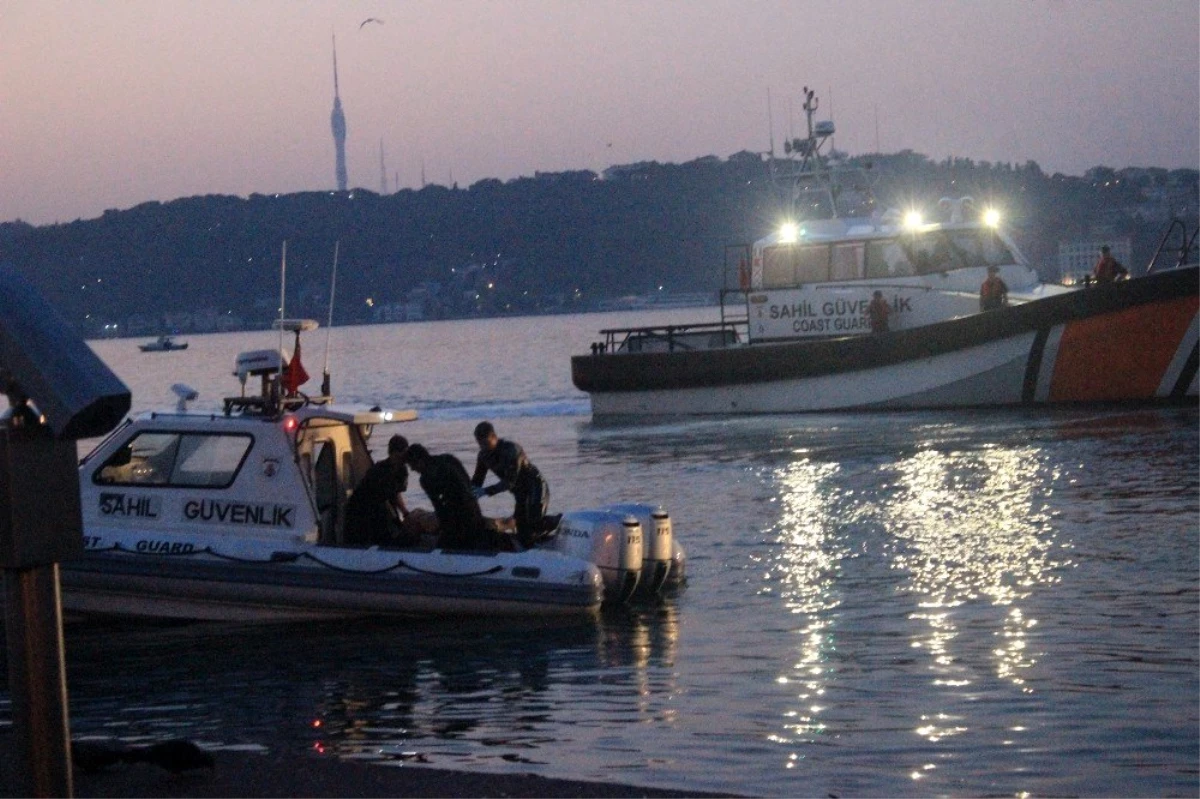 Beşiktaş\'ta denize girdikten sonra boğulan şahsın cesedi çıkarıldı