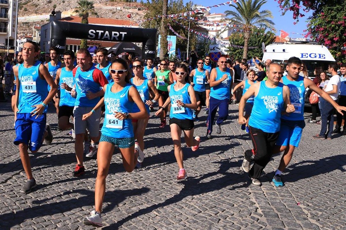 Çeşme\'de spor festivali heyecanı
