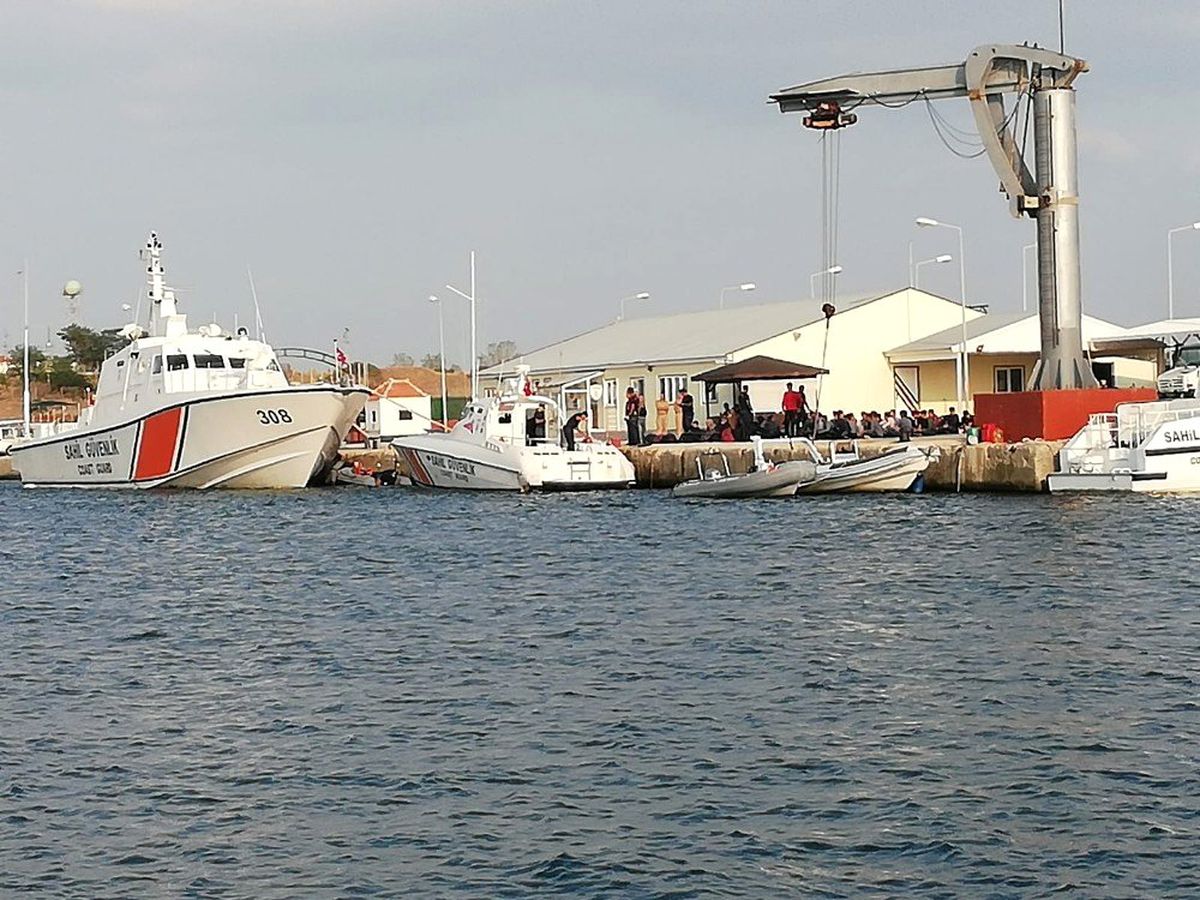 Enez\'de 40 düzensiz göçmen yakalandı