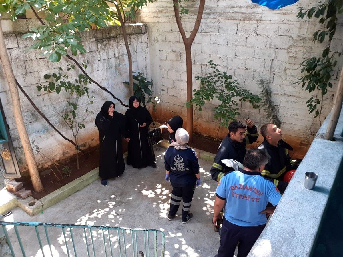 Gaziantep\'te evde çökme: 6 yaralı