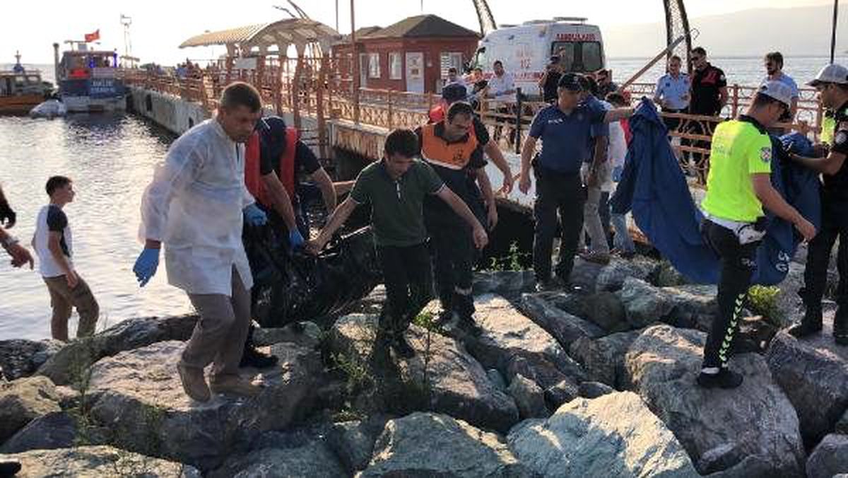 Gemlik sahilinde kadın cesedi bulundu