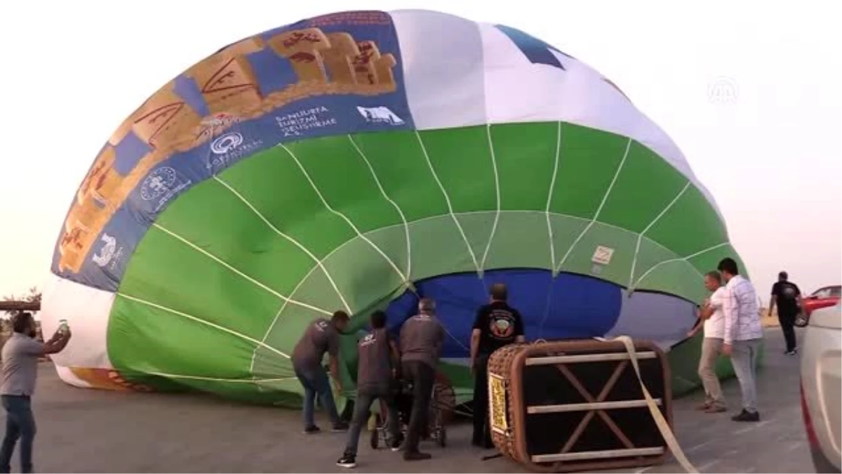 Göbeklitepe\'de ilk sıcak hava balonu havalandı