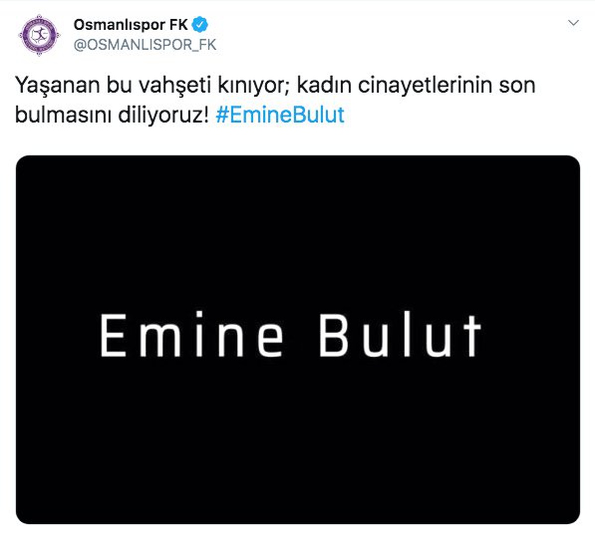 MKE Ankaragücü, Gençlerbirliği, Keçiörengücü ve Osmanlıspor\'dan vahşete tepki