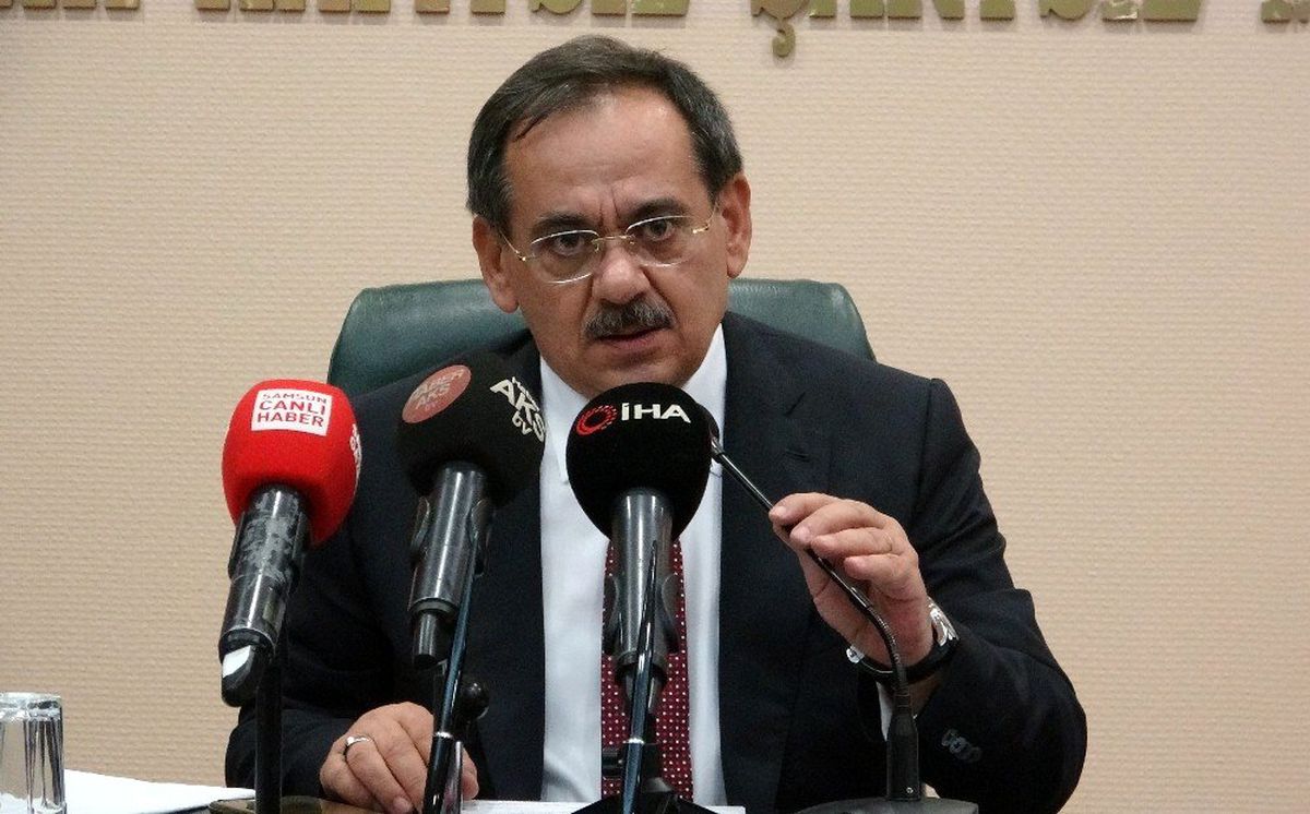 Samsun Büyükşehir Belediyesi Başkanı Demir\'den "sel" açıklaması