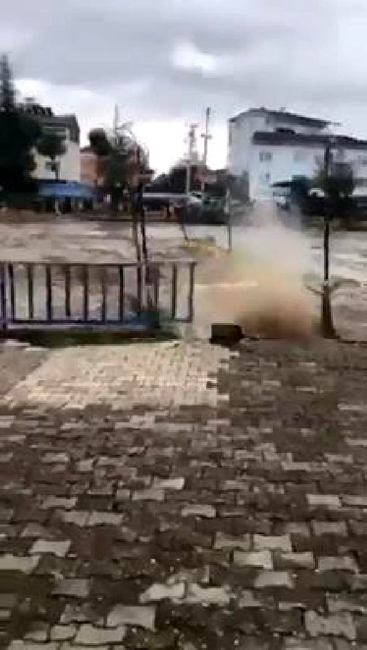 samsun\'da sağanak; yeşil dere taştı, yollar göle döndü (6)