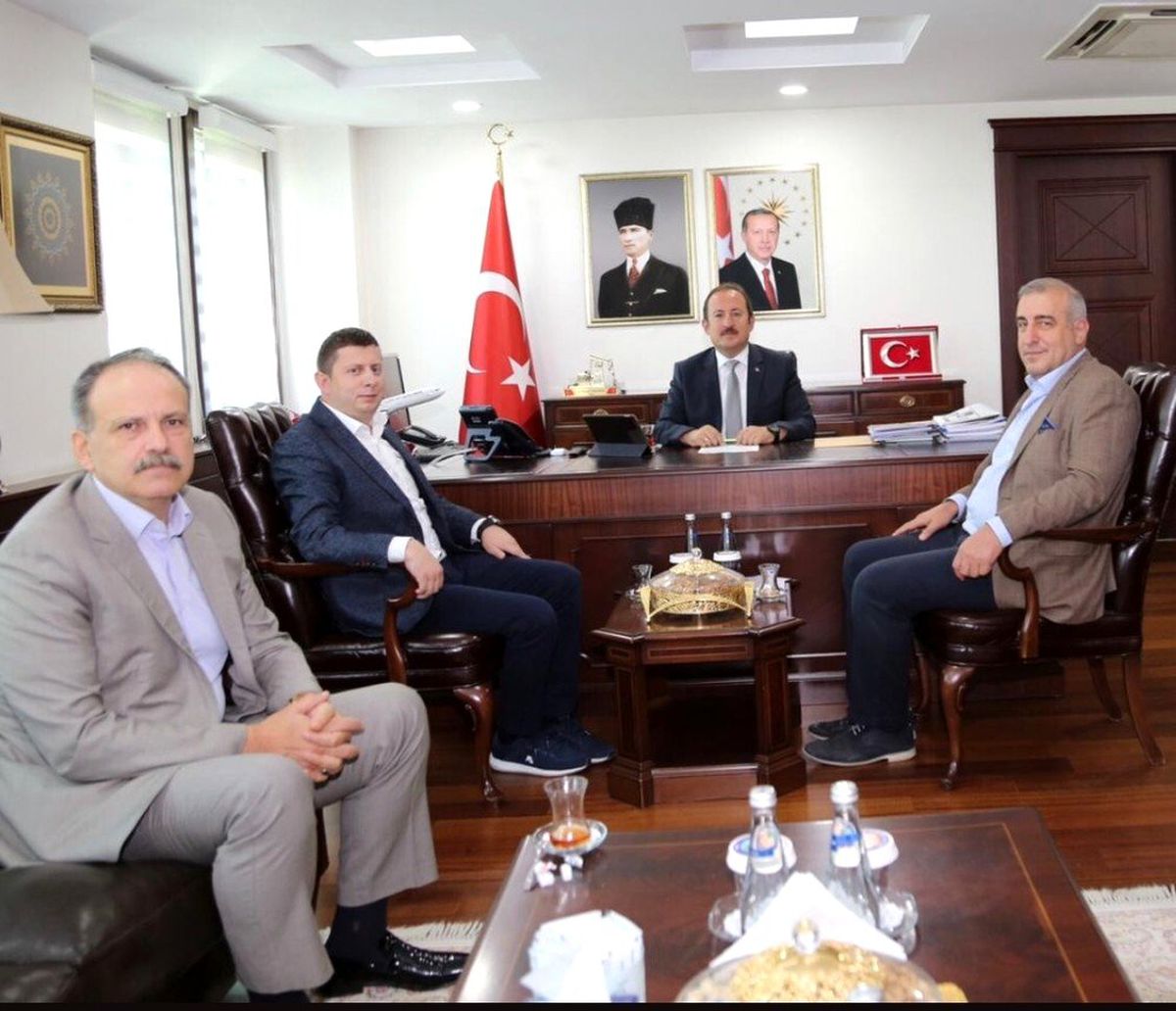 Şırnak Valisi Pehlivan, Düzceli işadamlarıyla biraraya geldi