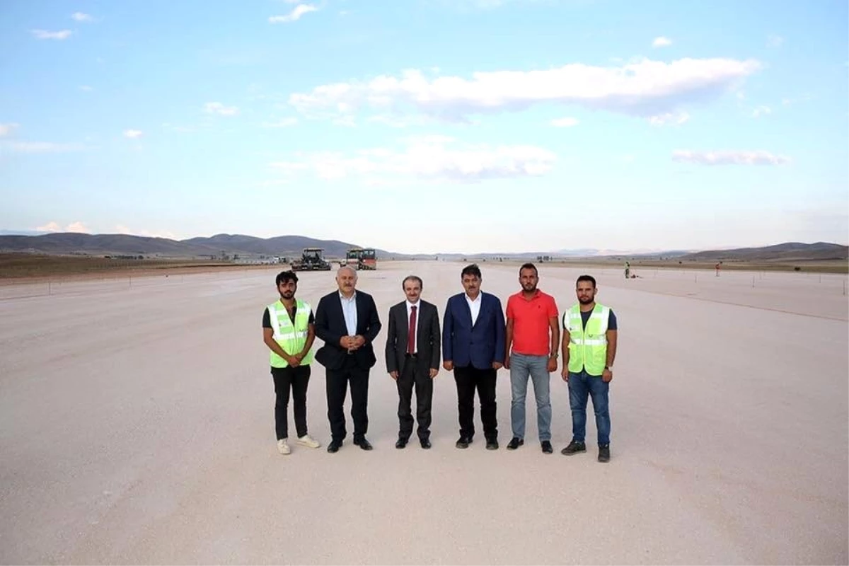 Vali Epcim, Bayburt - Gümüşhane Havalimanı çalışmalarını yerinde inceledi