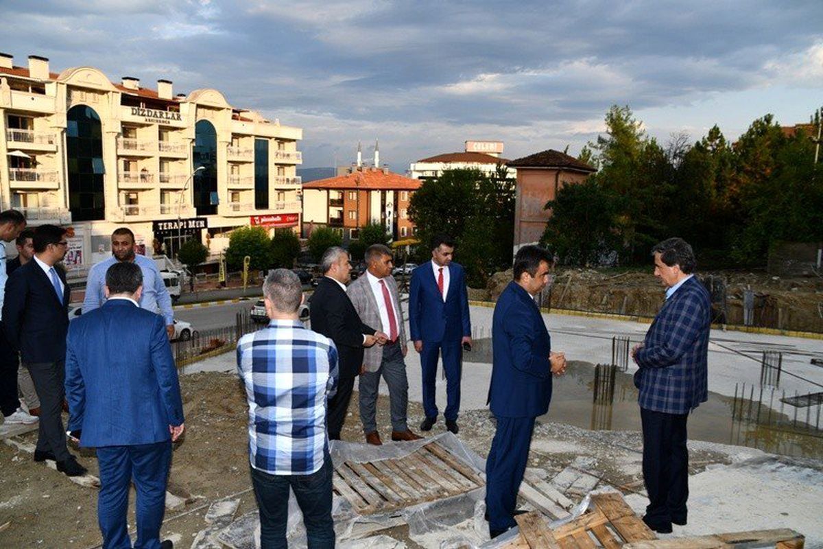 Vali Gürel, milletvekilleri ile birlikte incelemelerde bulundu