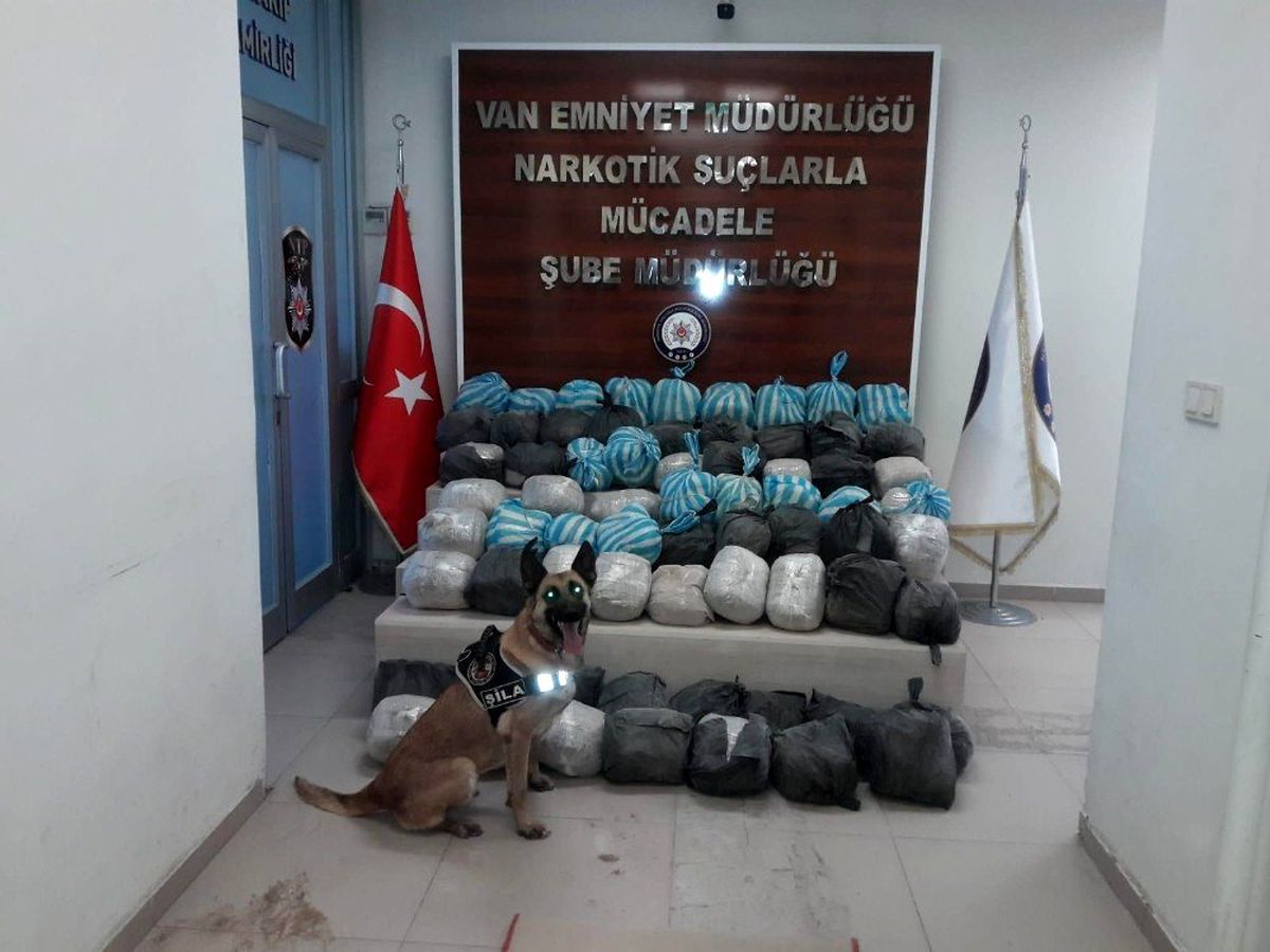 Van\'da 342 kilo eroin ele geçirildi