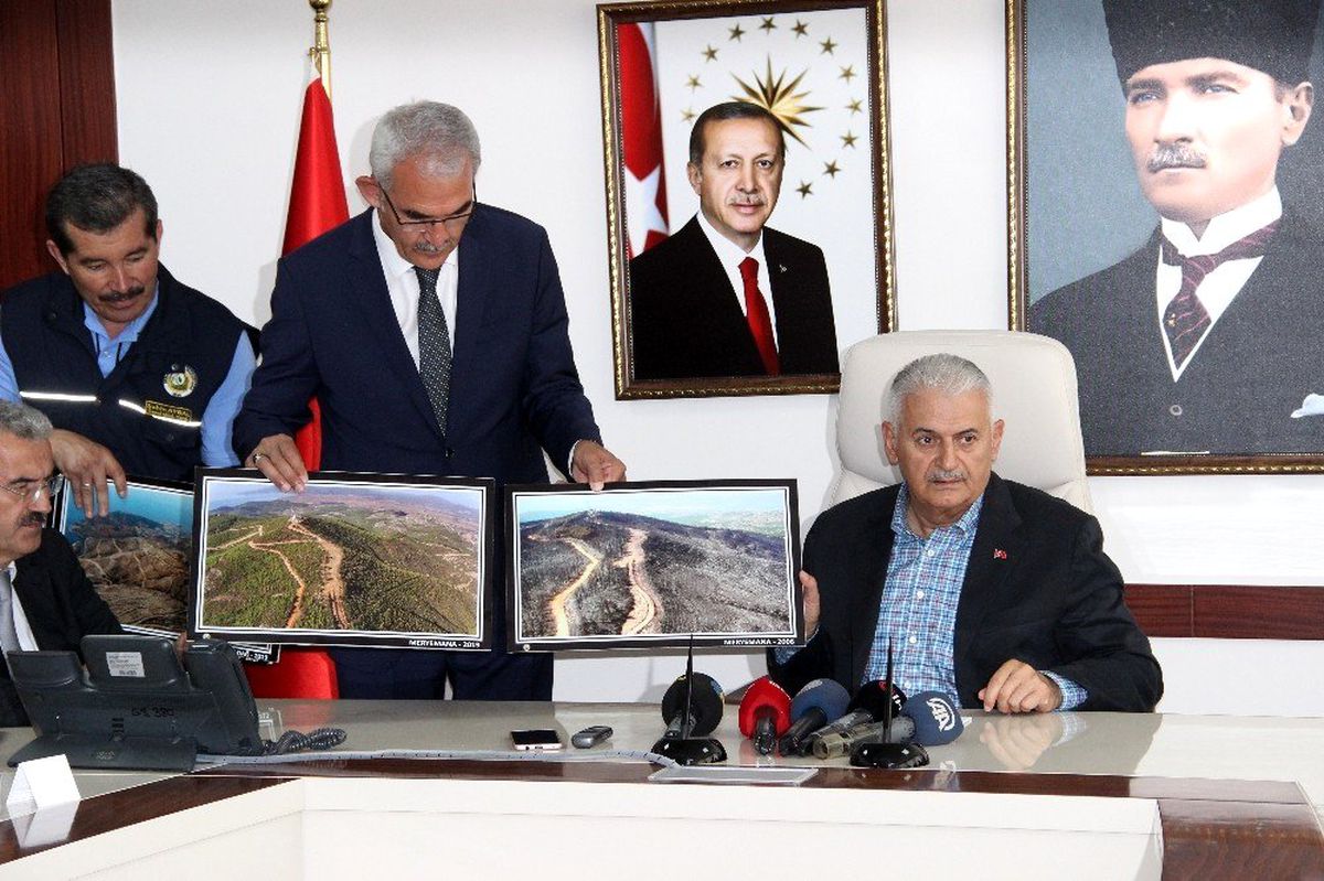 Binali Yıldırım\'dan THK\'ya: "Uçak orada duruyorsa, kalkacak müdahale edecek"