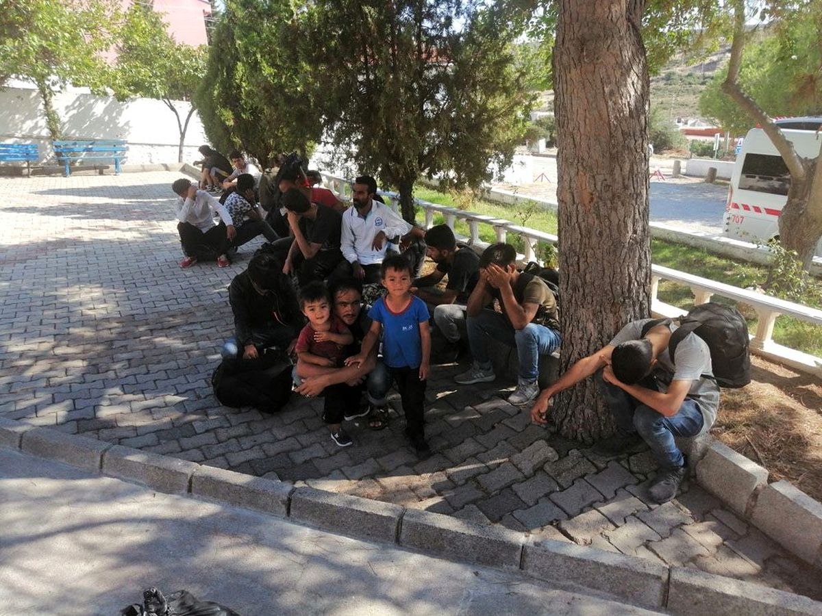 Çanakkale\'de 33 mülteci yakalandı