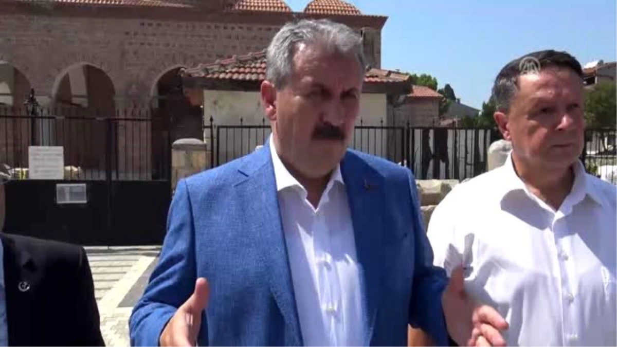 Destici: "HDP adı altında PKK\'ya hizmet eden bu partinin aslında kapatılması lazım"