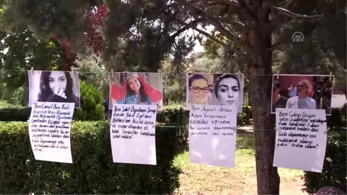 Emine Bulut cinayeti Kırıkkale\'de protesto edildi - KIRIKKALE