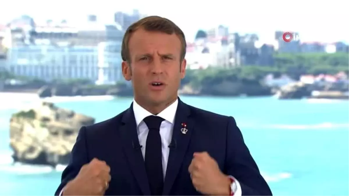 Fransa Cumhurbaşkanı Macron\'dan G7 zirvesi öncesi dünyaya çağrı"Amazon Ormanları için küresel...