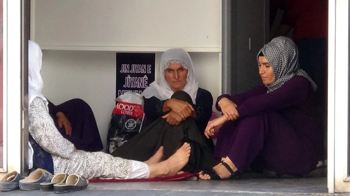 HDP\'liler tarafından oğlunun dağa kaçırıldığını öne süren annenin, oturma eylemi sürüyor