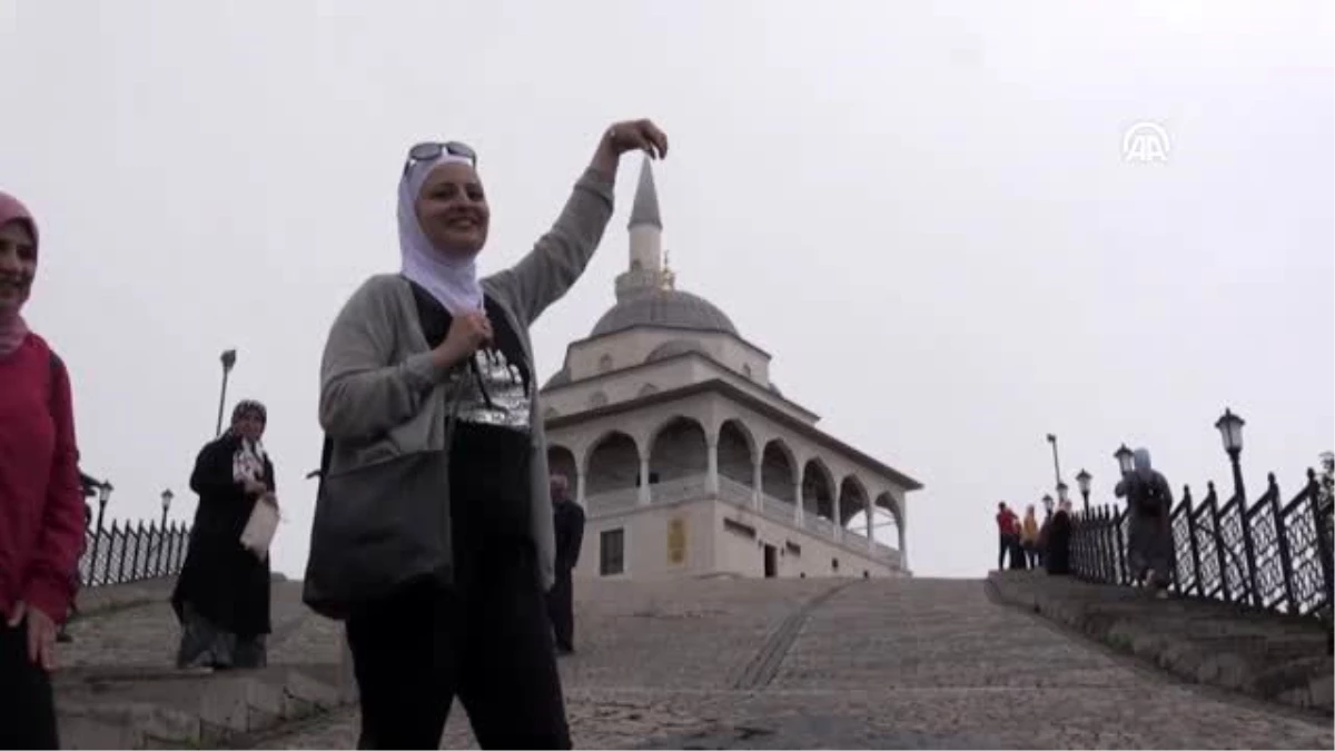 Kıble Dağı\'ndaki camiye Arap turist ilgisi - RİZE