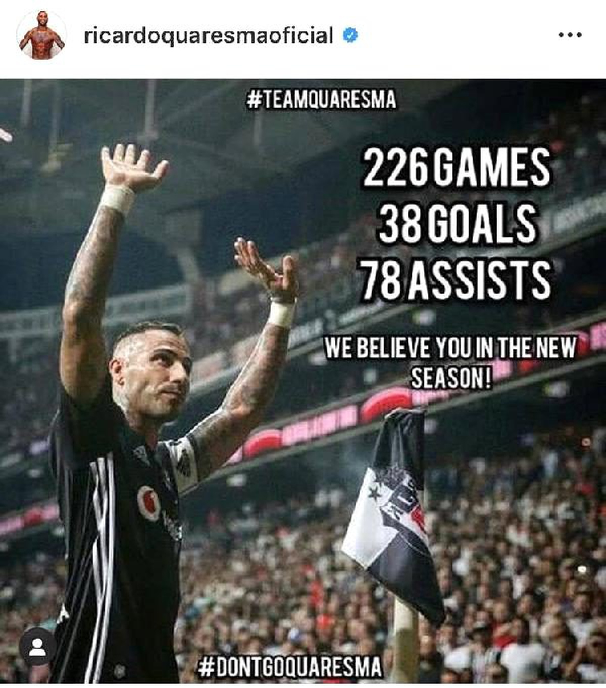 Quaresma, fikret orman\'ın kendisini istemediğini açıkladı