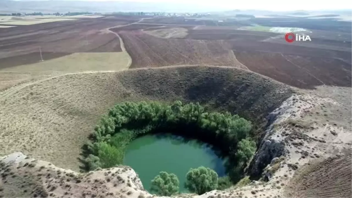 Sivas\'ın gölleri denizi aratmıyor...Sivas gölleri havadan görüntülendi