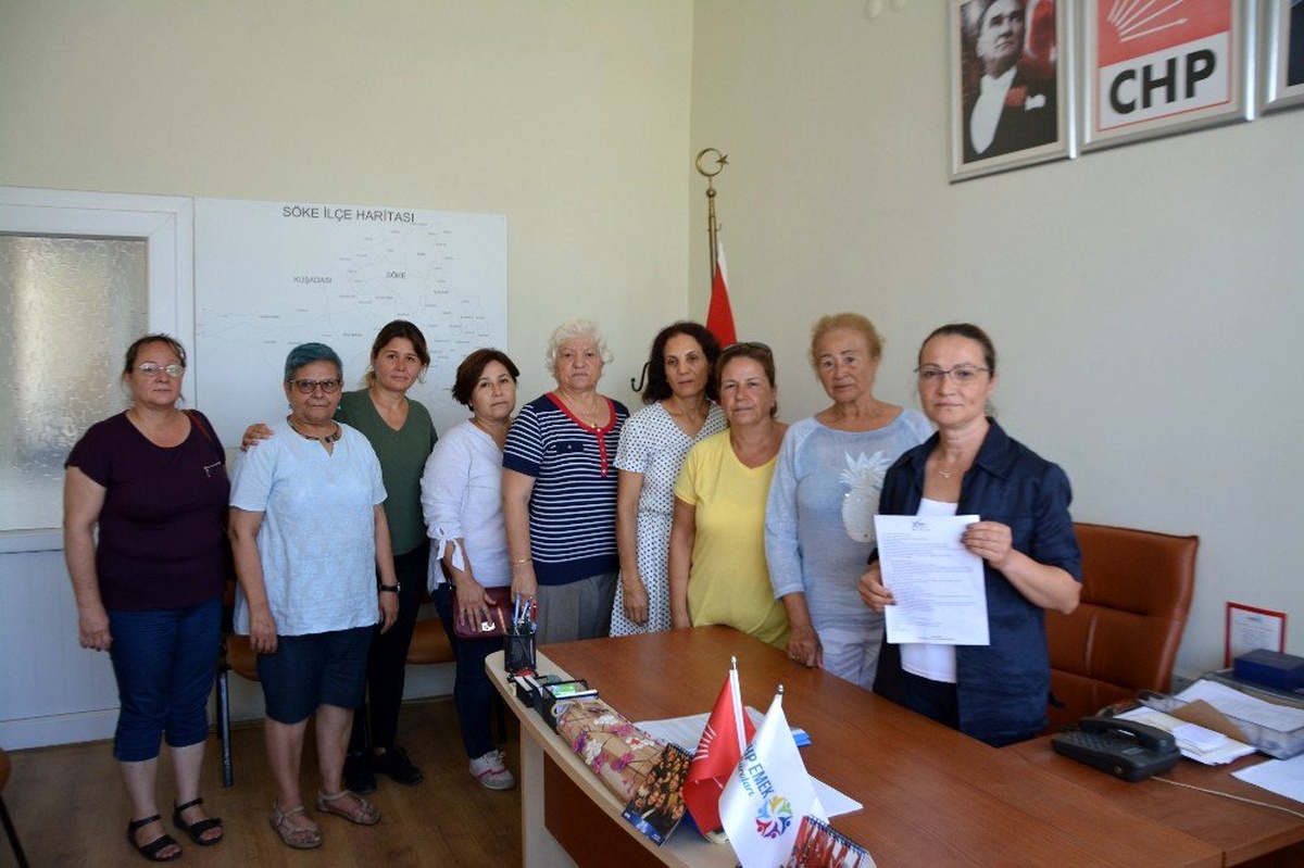 Söke CHP Kadın Kolları: "Ölmek İstemiyoruz"