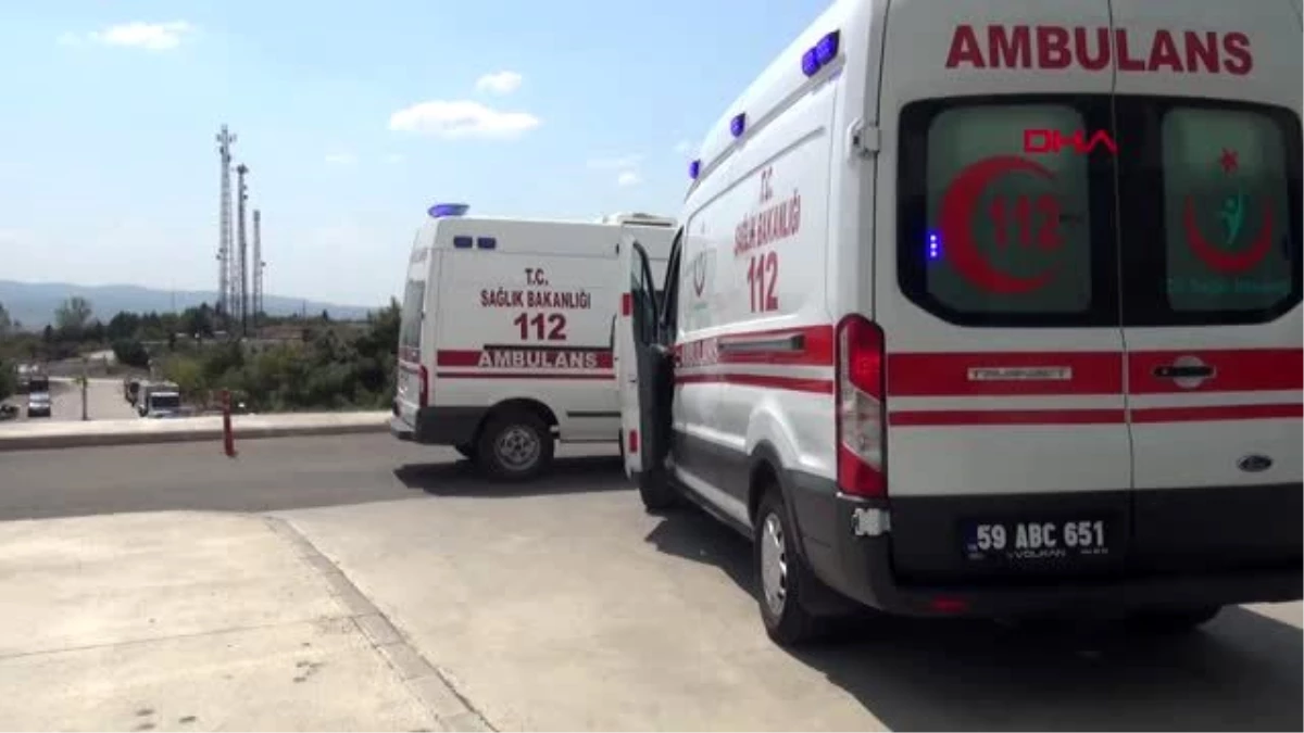 Tekirdağ\'da kaza, 1\'i trafik polisi 6 kişi yaralandı
