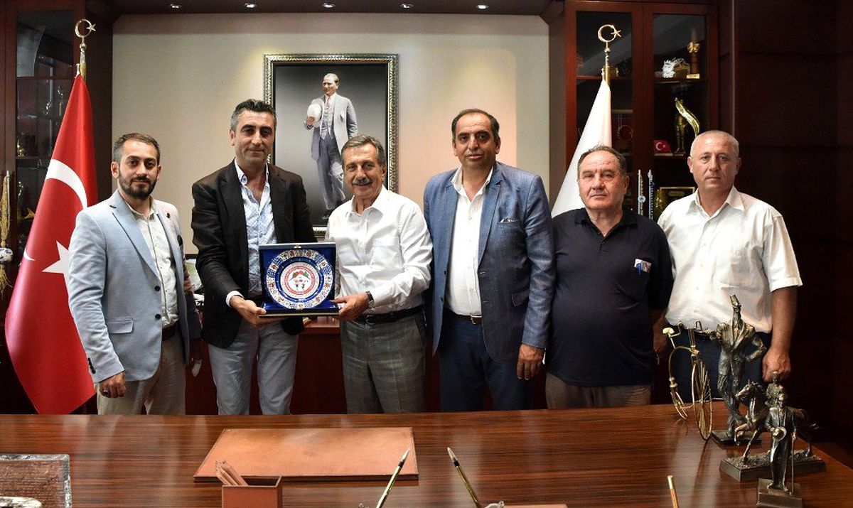 Tozmanlılardan Ataç\'a ziyaret