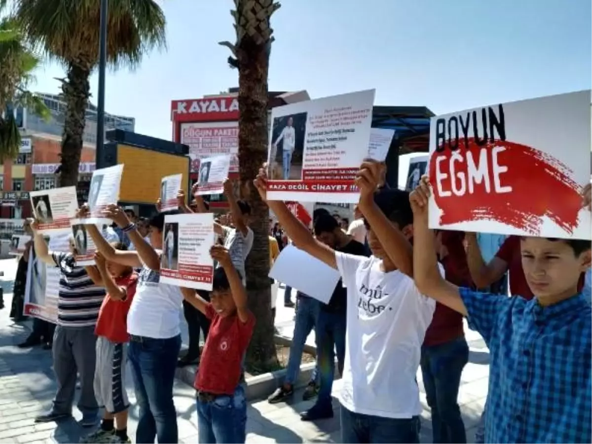 Burak demir\'in tır\'ın altında ezilmesi moto kuryeler tarafından protesto edildi