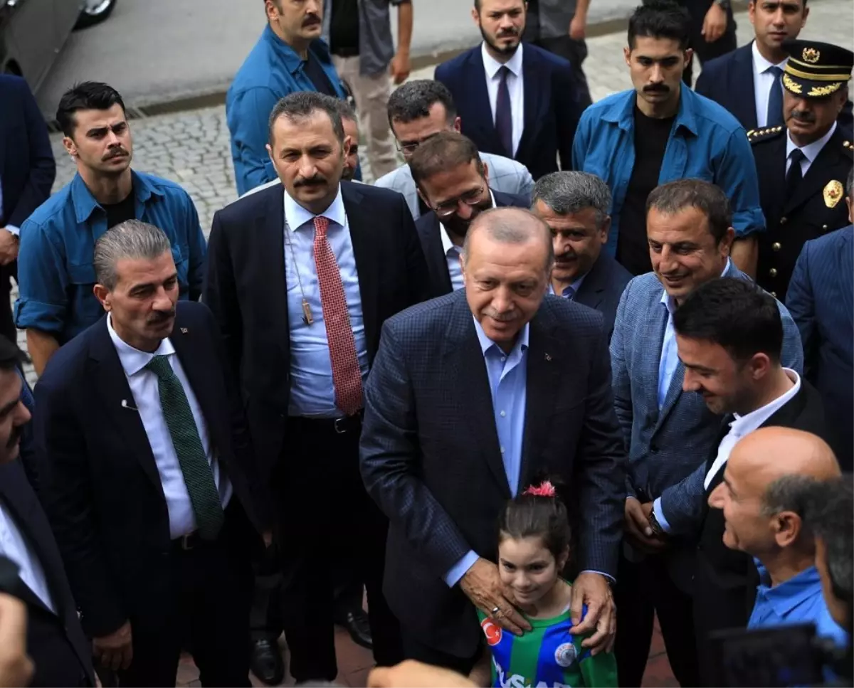 Cumhurbaşkanı Erdoğan Rize\'den ayrıldı