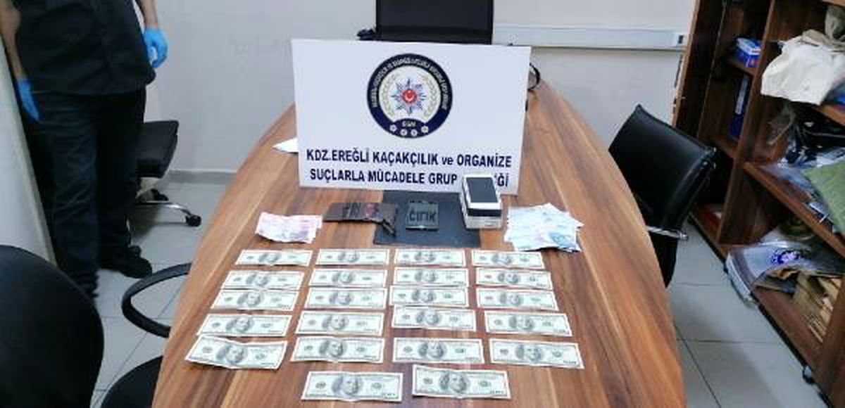 Ereğli\'de sahte dolar operasyonu