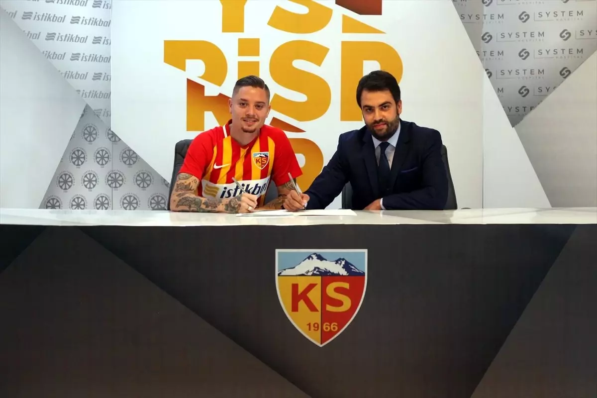 Kayserispor\'a Brezilyalı orta saha oyuncusu