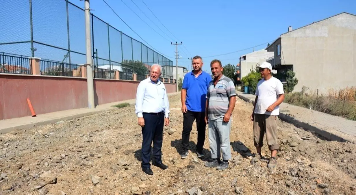 Lapseki çevre yolu düzenleniyor