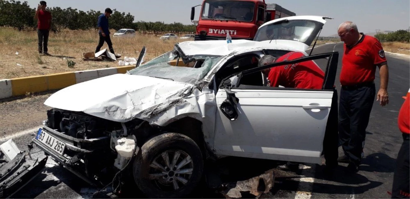 Şanlıurfa\'da trafik kazası: 3 yaralı
