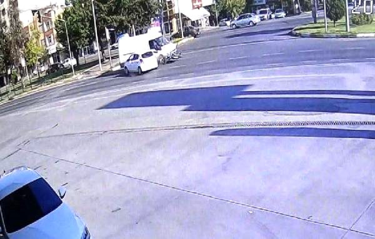 Adıyaman\'da 9 kişinin yaralandığı kaza kamerada