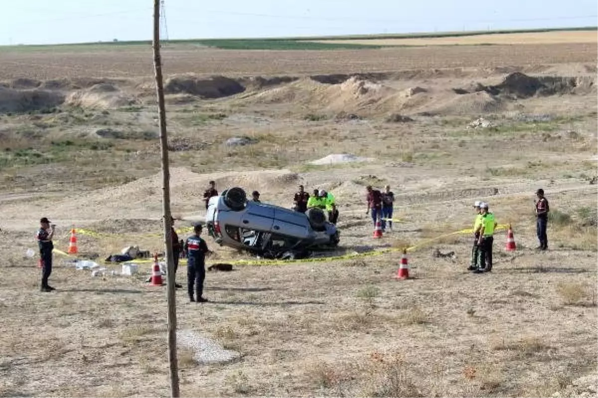 Akraba ziyareti dönüşü kaza : 1 ölü, 3 yaralı