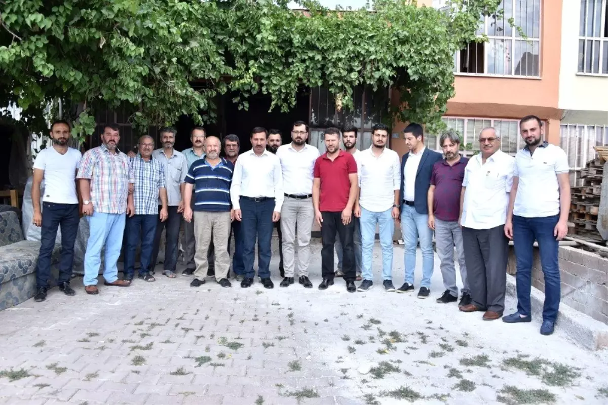 Başkan Hasan Kılca, Aslım Sanayi esnafıyla buluştu