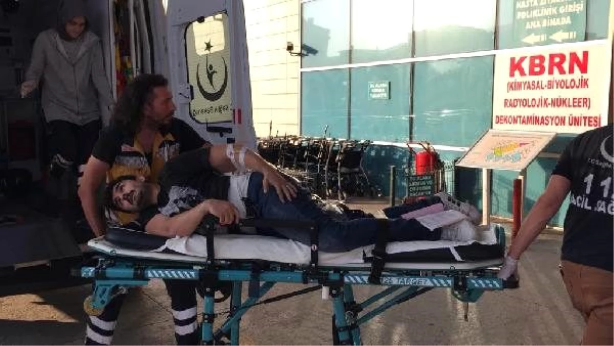 Bursa\'da kesim makinası işçiyi yaraladı