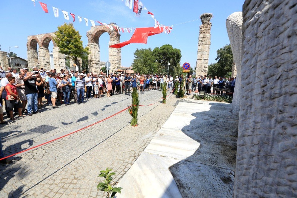 Büyük Taarruz\'un yıldönümünde duygulandıran Atatürk silueti